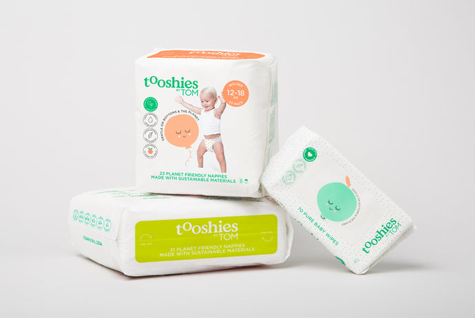 Why Tooshies by Tom are the best nappies for your baby and the environment