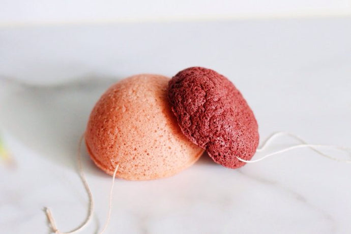 This Konjac Facial Sponge Duo Will Help You Naturally Cleanse and Exfoliate Your Face