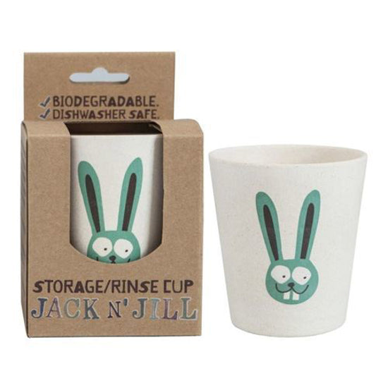 JACK N’ JILL Storage Rinse Cup Bunny Biodegradable